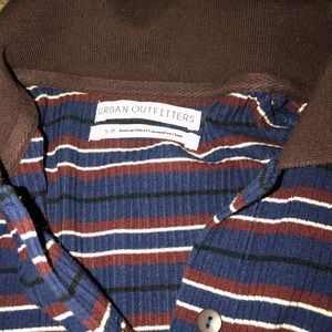 urban outfitters collared long sleeve top